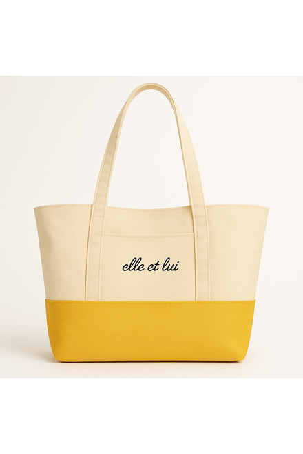 tote bag amarelo